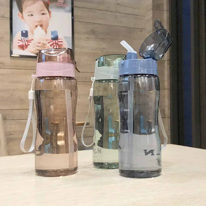 Sports Equipment For Kids - 580ml Plastic Water Bottle For Drinking