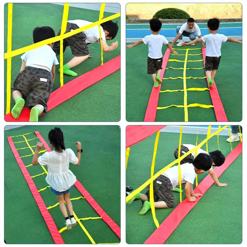 Sports Equipment For Kids - Kids Multifunctional Drilling Jumping Grid Crawling