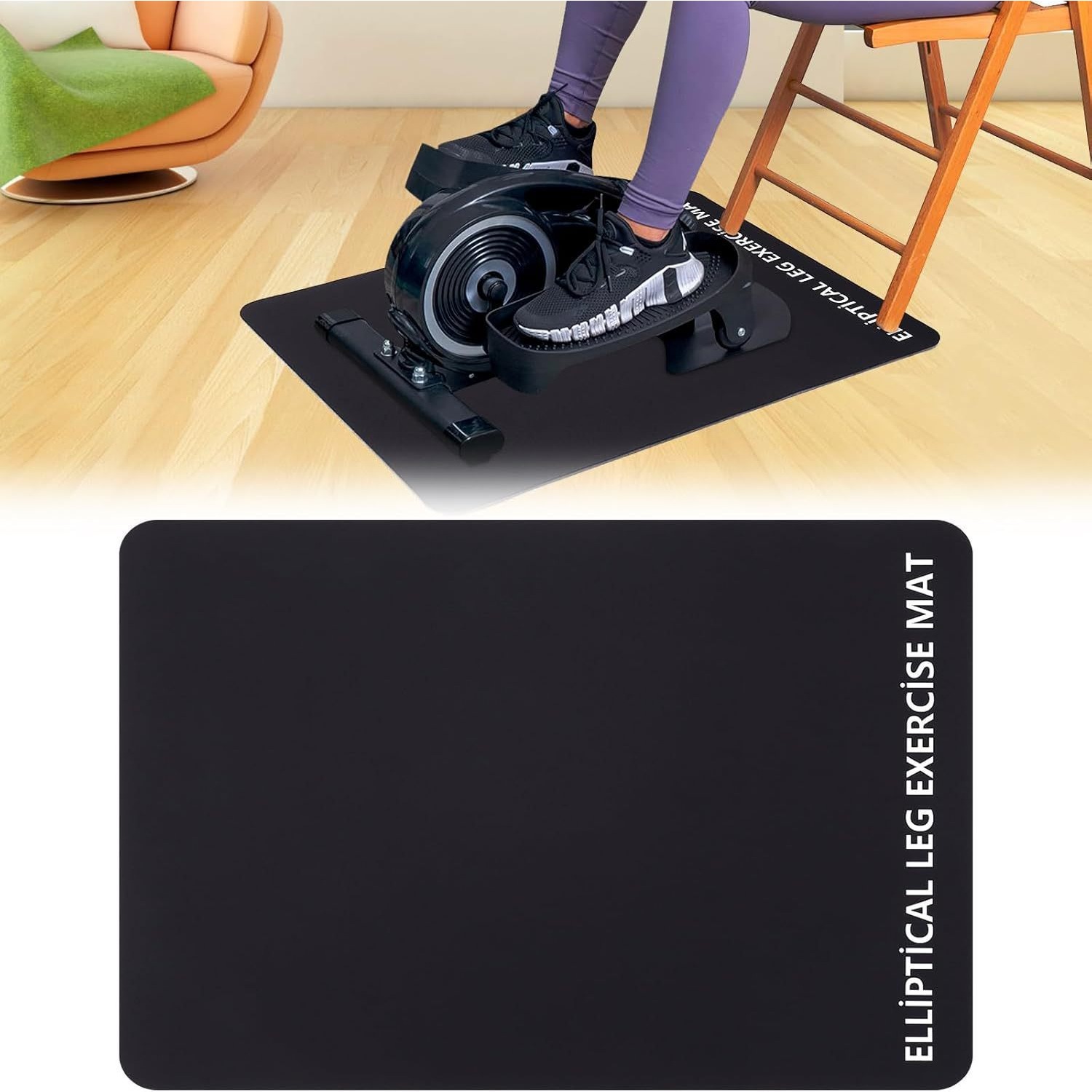 Sports Equipment Club - Multi-Use Exercise Equipment Mat Non-Slip Noise