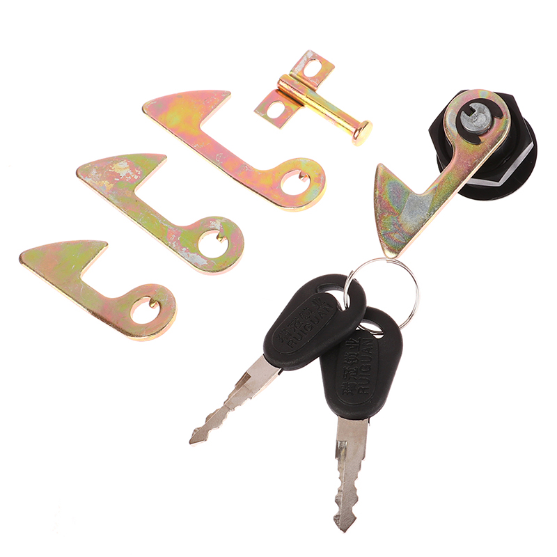 New！1Set (1 Lock+2 Keys+4 Meta - Sports Equipment Organizer Garage incelemesi ve fiyatı