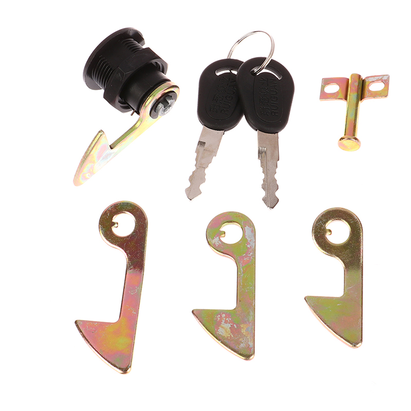 New！1Set (1 Lock+2 Keys+4 Meta - Sports Equipment Organizer Garage incelemesi ve fiyatı