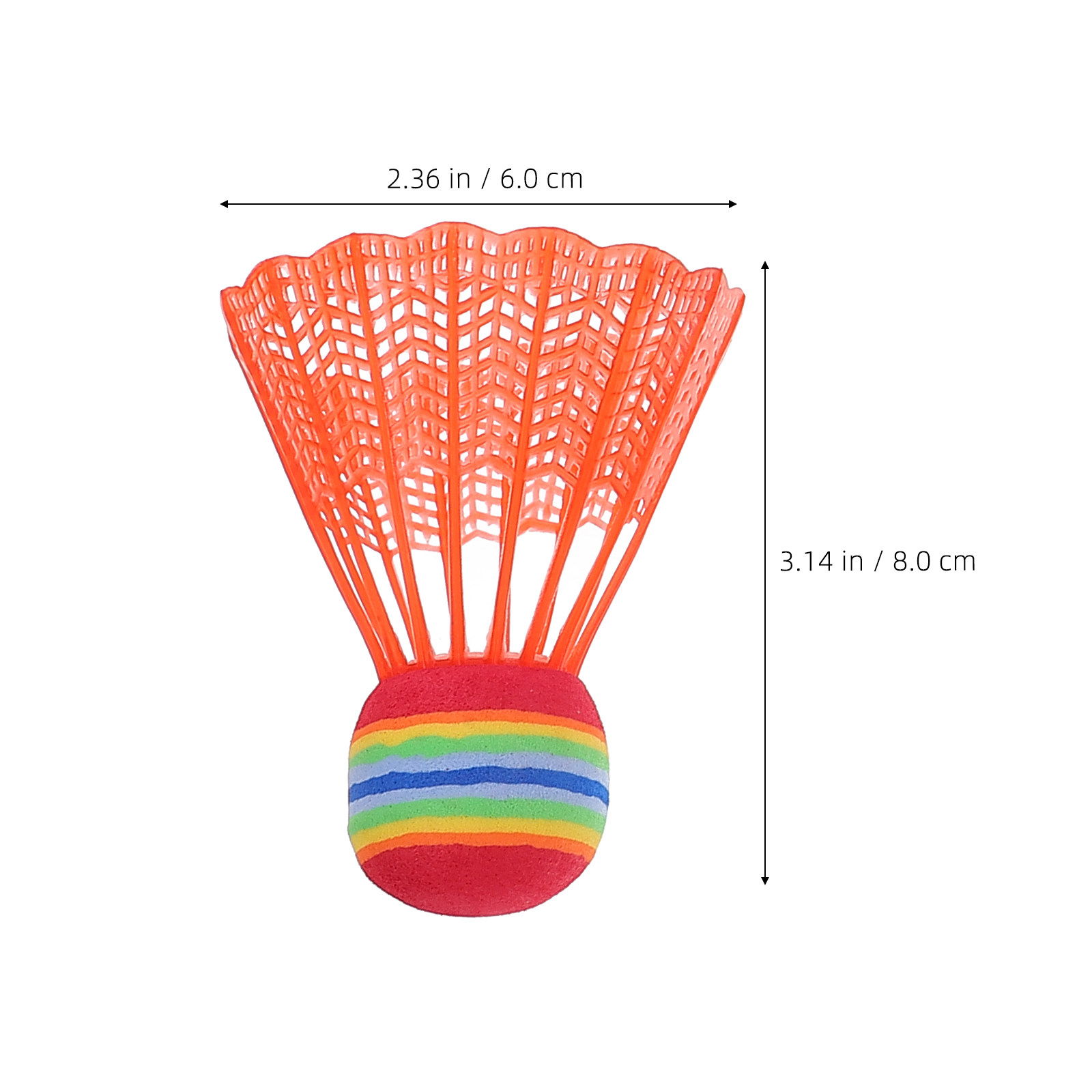 12Pcs Colorful Badminton Shutt - Sports Equipment For Kids incelemesi ve fiyatı