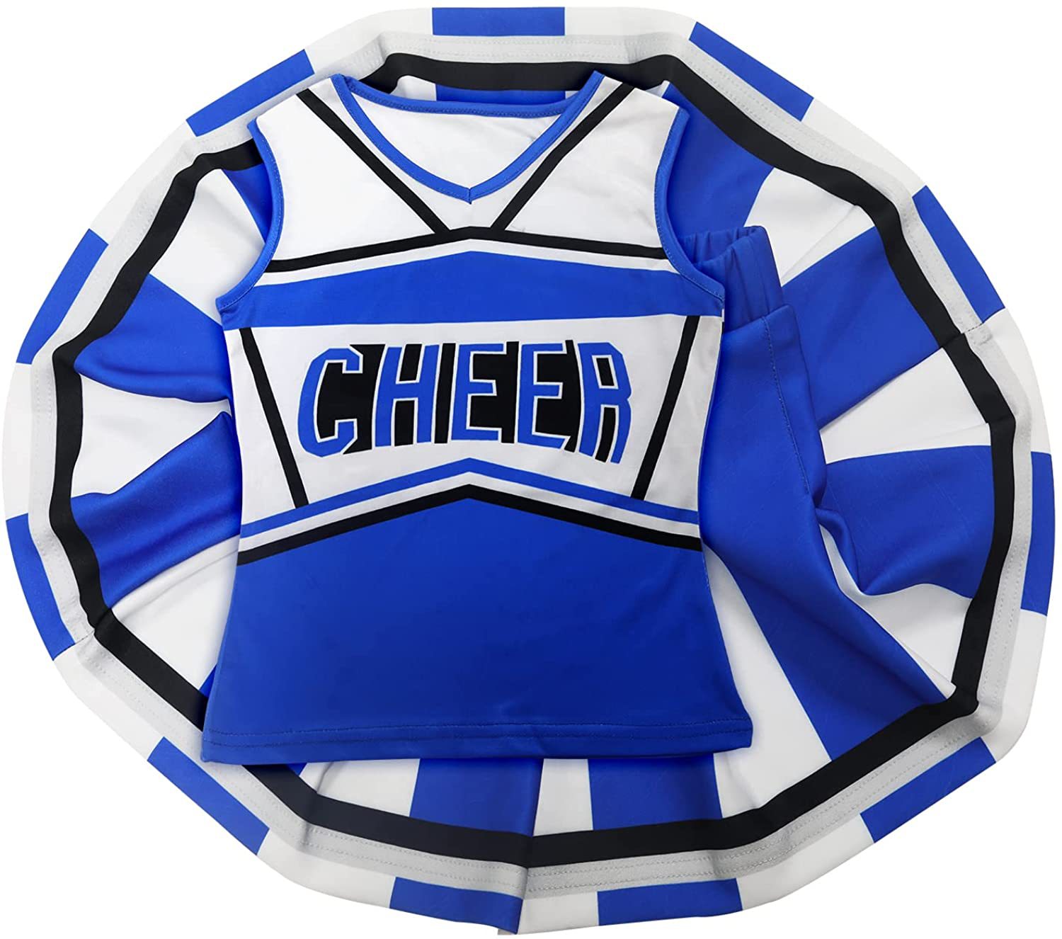 Blue Cute Cheerleader Outfit G - Cheerleading Pom Pom incelemesi ve fiyatı
