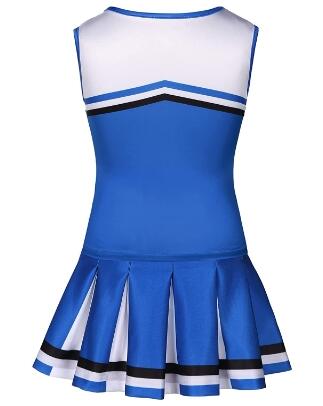 Blue Cute Cheerleader Outfit G - Cheerleading Pom Pom incelemesi ve fiyatı