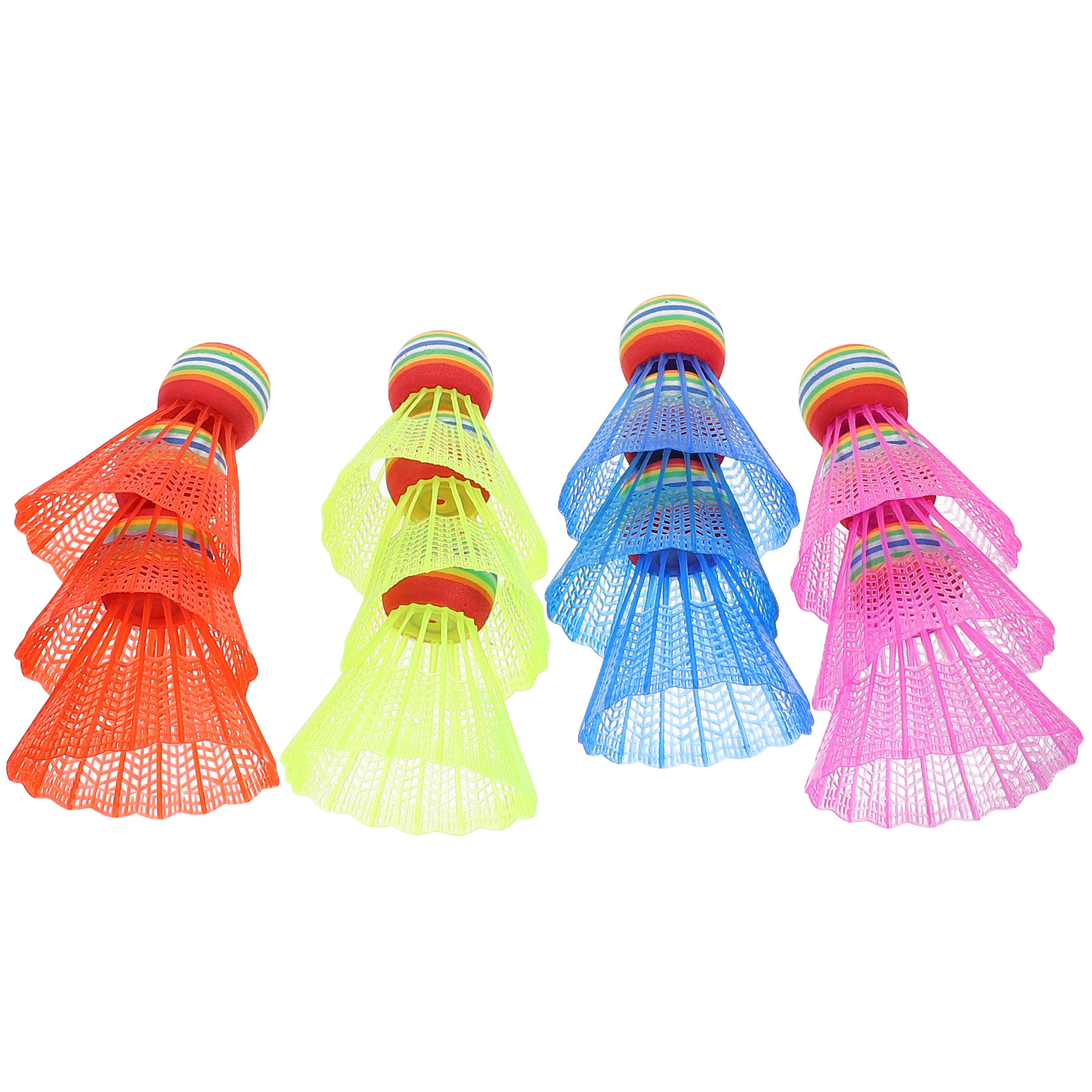 12Pcs Badminton Birdie Colorfu - Sports Equipment Birdie incelemesi ve fiyatı