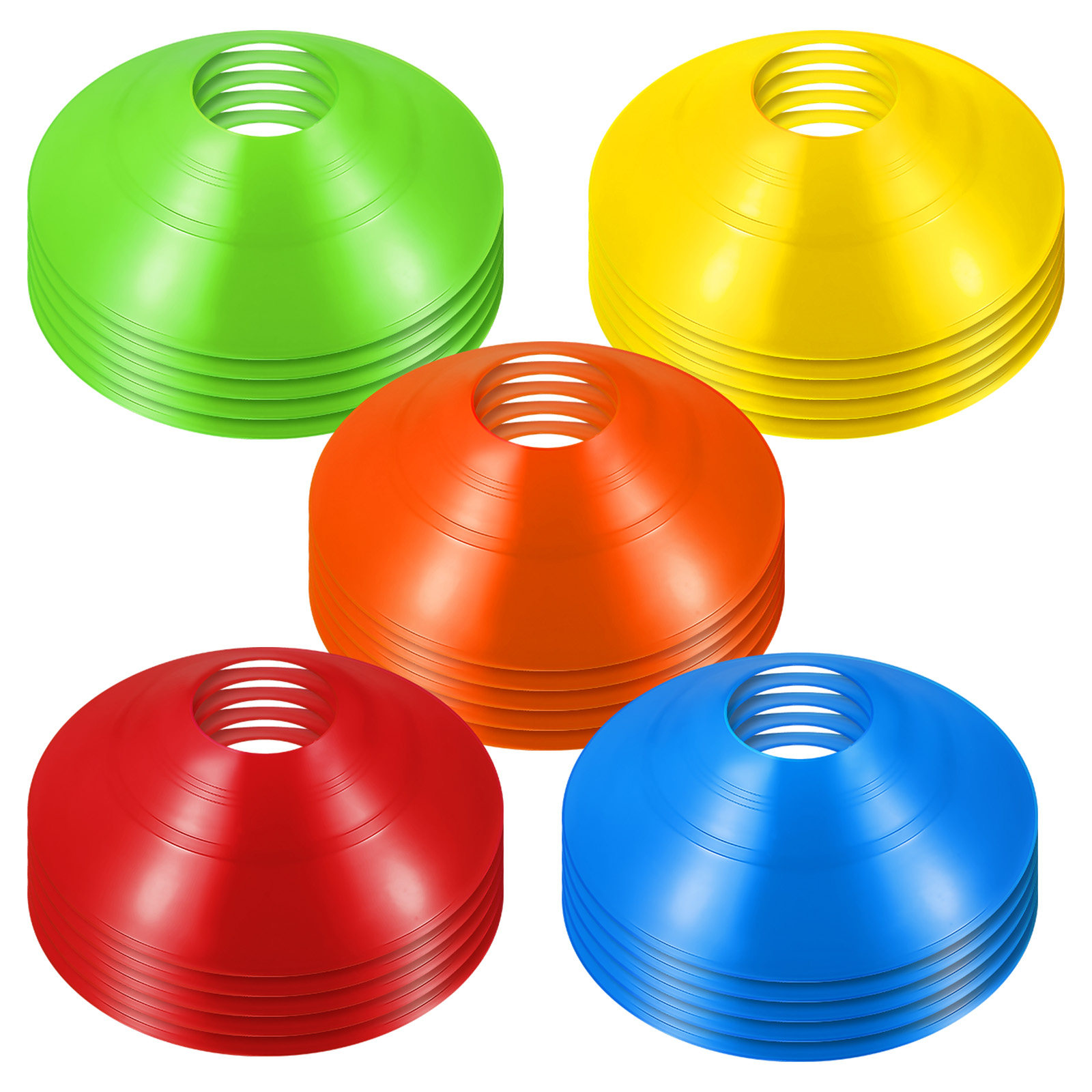 30Pcs Soccer Cones Set Pe Plas - Sports Equipment For Kids incelemesi ve fiyatı