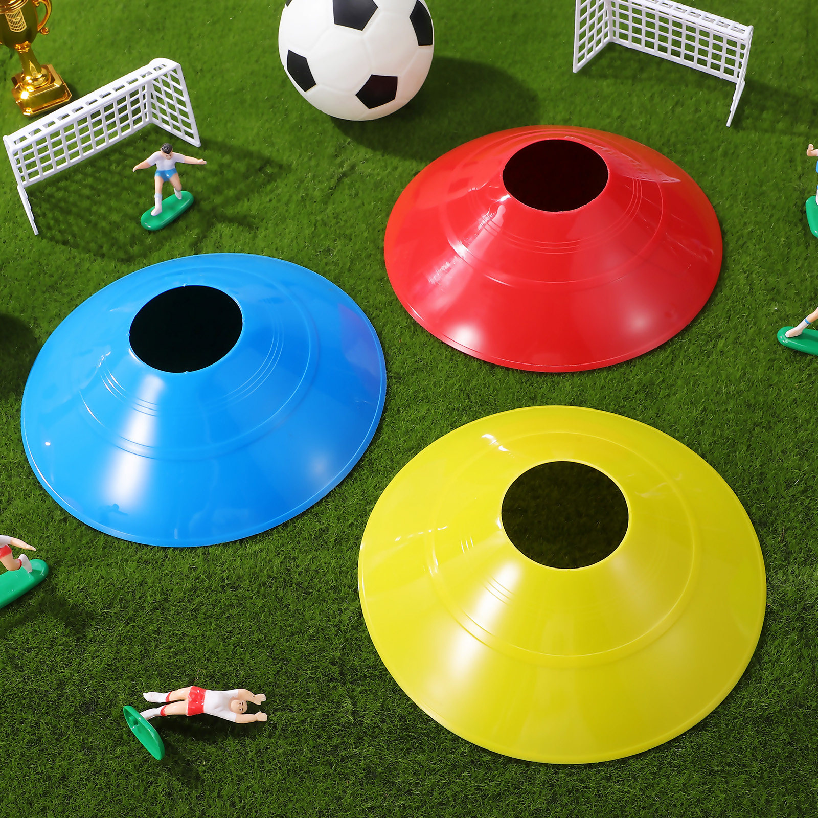 30Pcs Soccer Cones Set Pe Plas - Sports Equipment For Kids incelemesi ve fiyatı