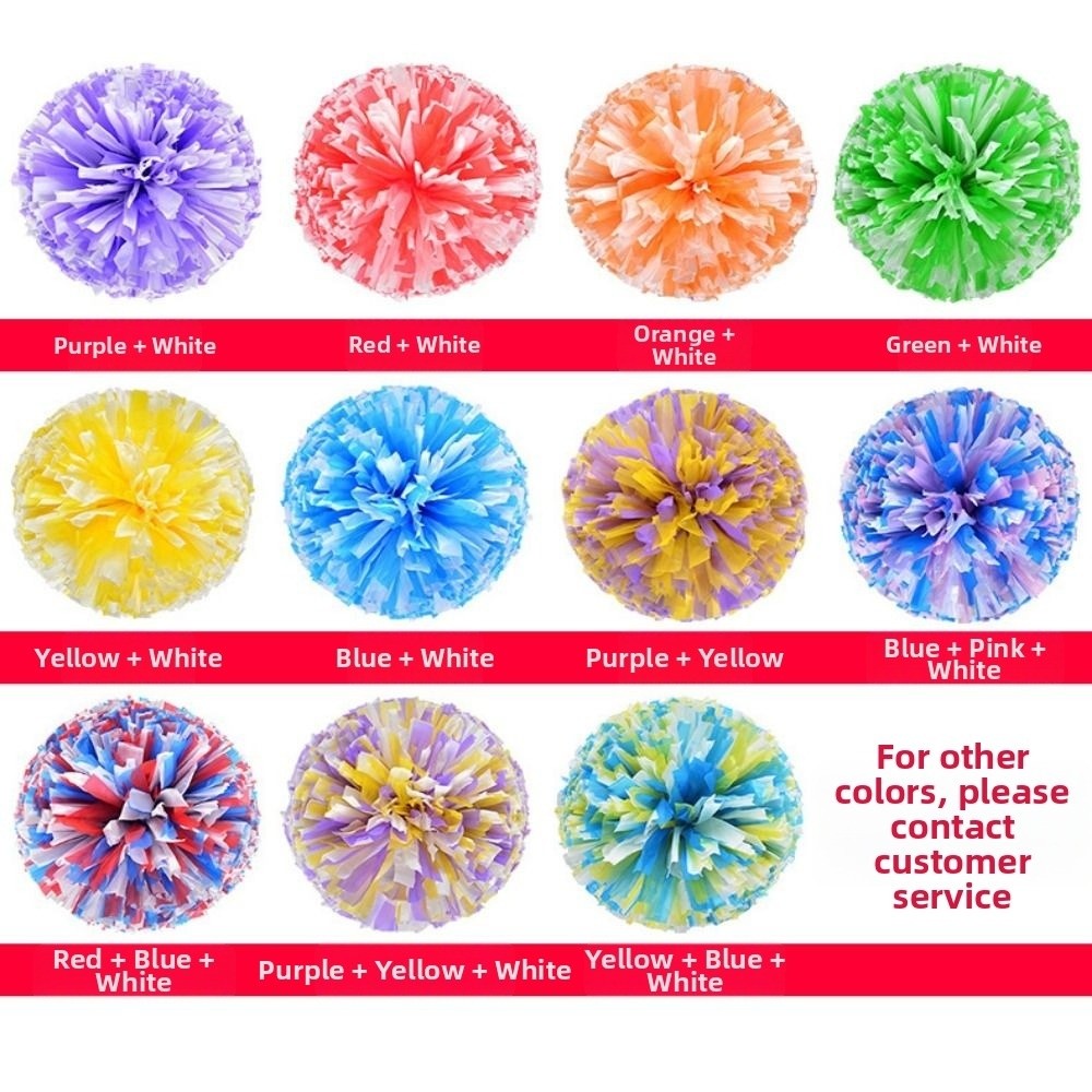30cm Game Pom Poms Multicolors - Cheerleading Pom Pom incelemesi ve fiyatı