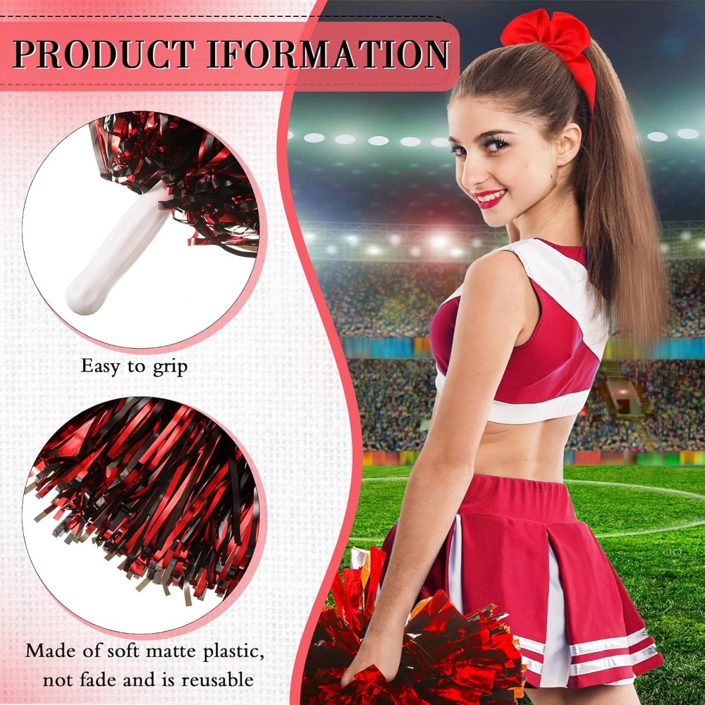 3PCS Cheerleading Pom Poms & H - Cheerleading Pom Pom incelemesi ve fiyatı