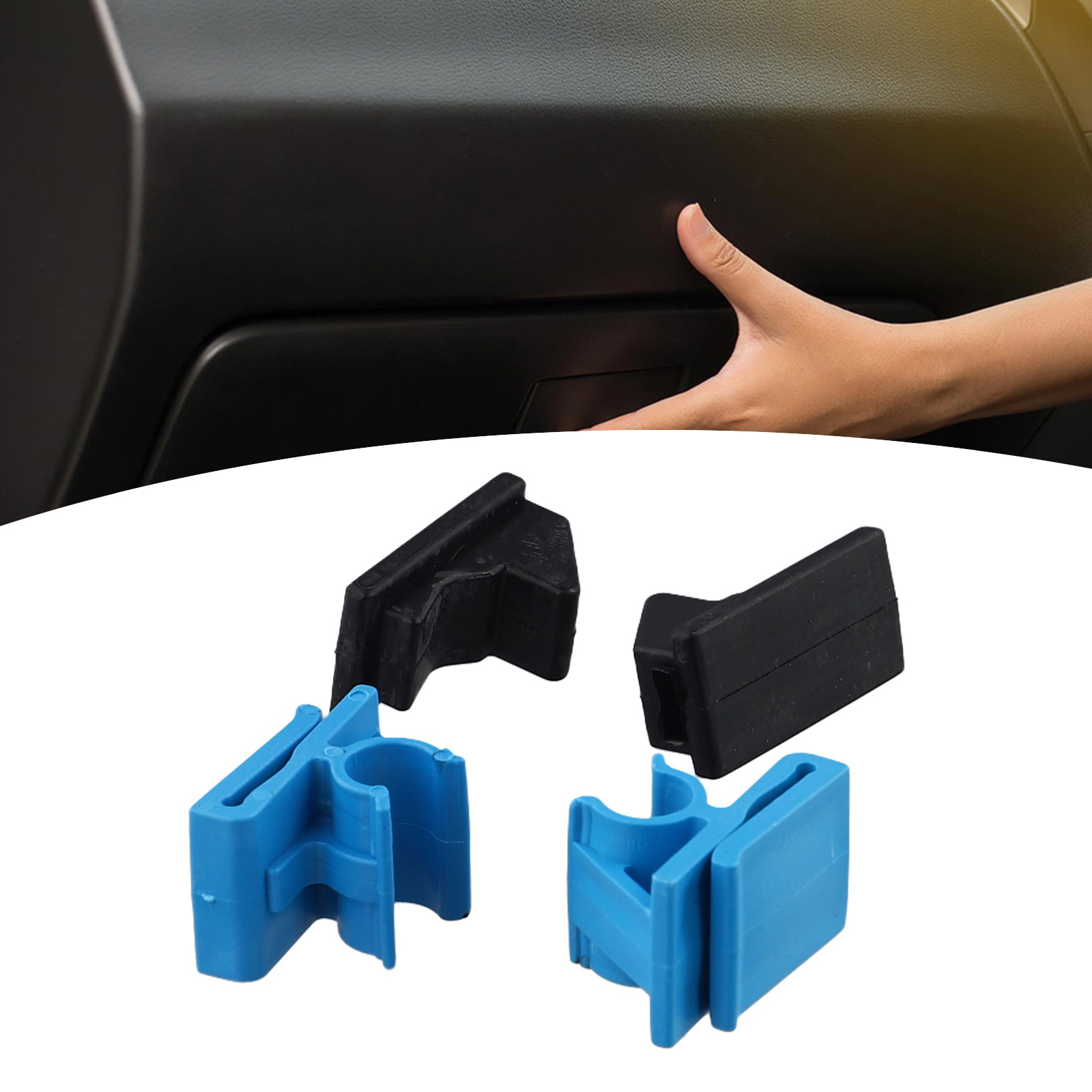 4pcs Car Lower Glove Box Clip  - Sports Equipment Organizer Garage incelemesi ve fiyatı