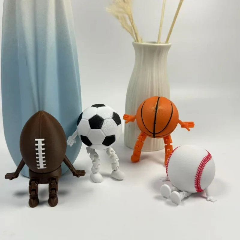 3D Printed Soccer Rugby Orname - Rugby Training Ball incelemesi ve fiyatı