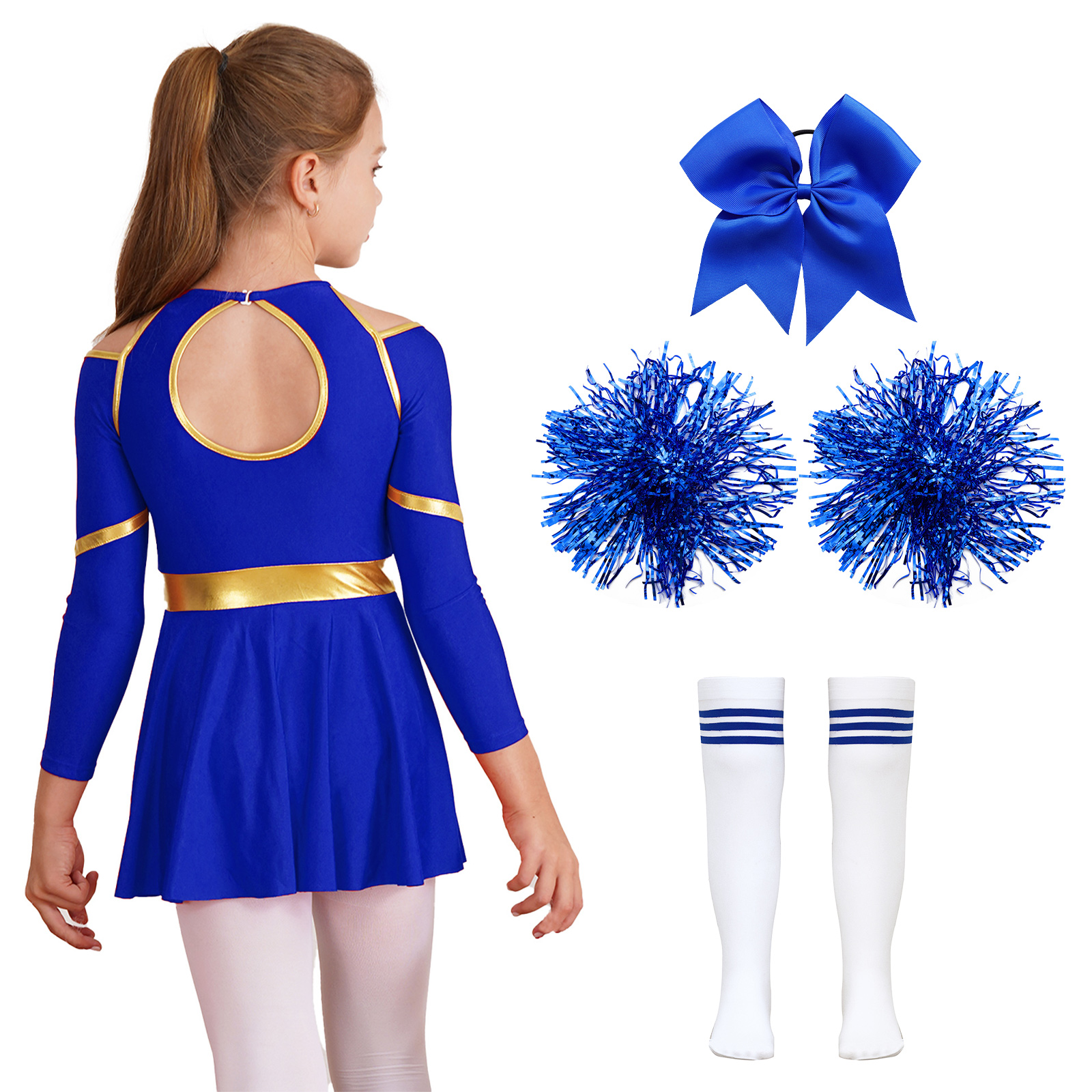 Cheerleader Costume Girls Chee - Cheerleading Pom Pom incelemesi ve fiyatı