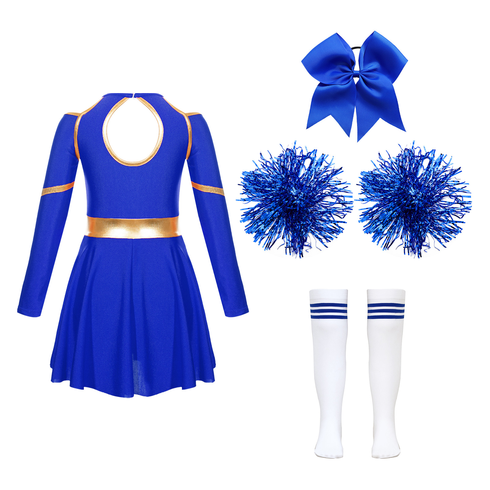 Cheerleader Costume Girls Chee - Cheerleading Pom Pom incelemesi ve fiyatı