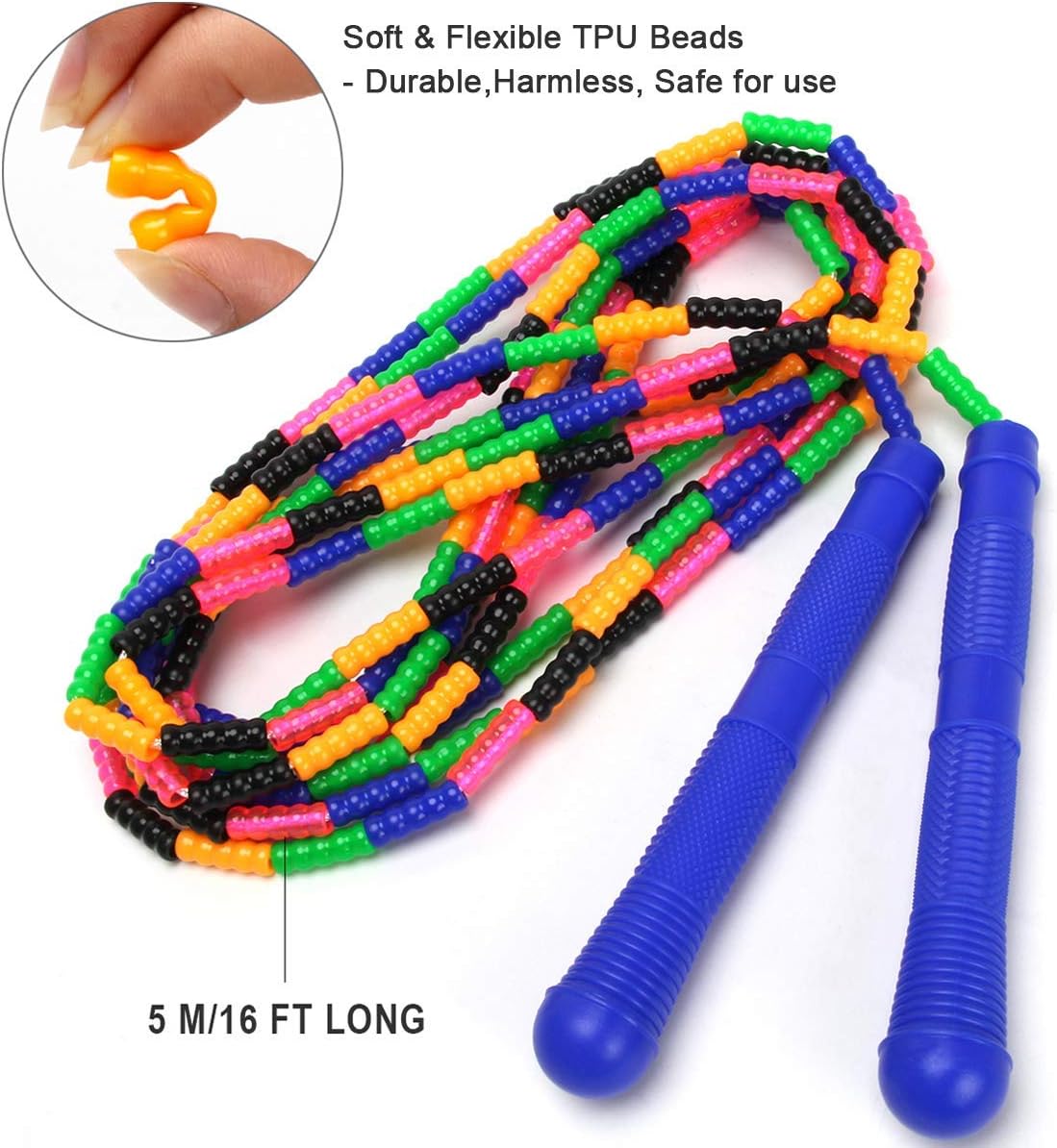 16FT Long Jump Rope 2 Pack, Do - Jump Rope Double Dutch incelemesi ve fiyatı