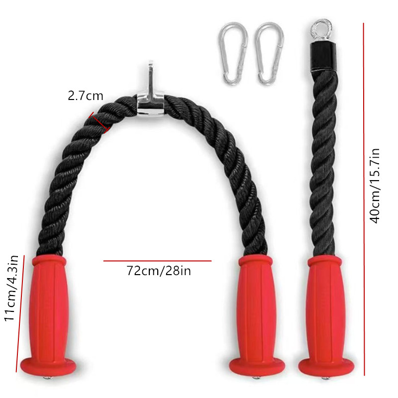 Ergonomic Tricep Ropes Non-Sli - Sports Equipment Club incelemesi ve fiyatı