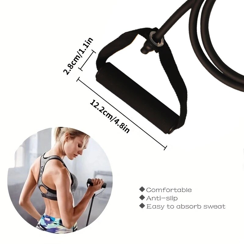 Resistance Bands With Handles, - Sports Equipment Club incelemesi ve fiyatı