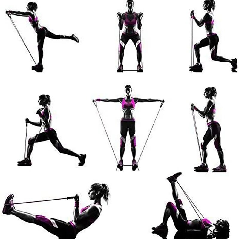 Resistance Bands With Handles, - Sports Equipment Club incelemesi ve fiyatı