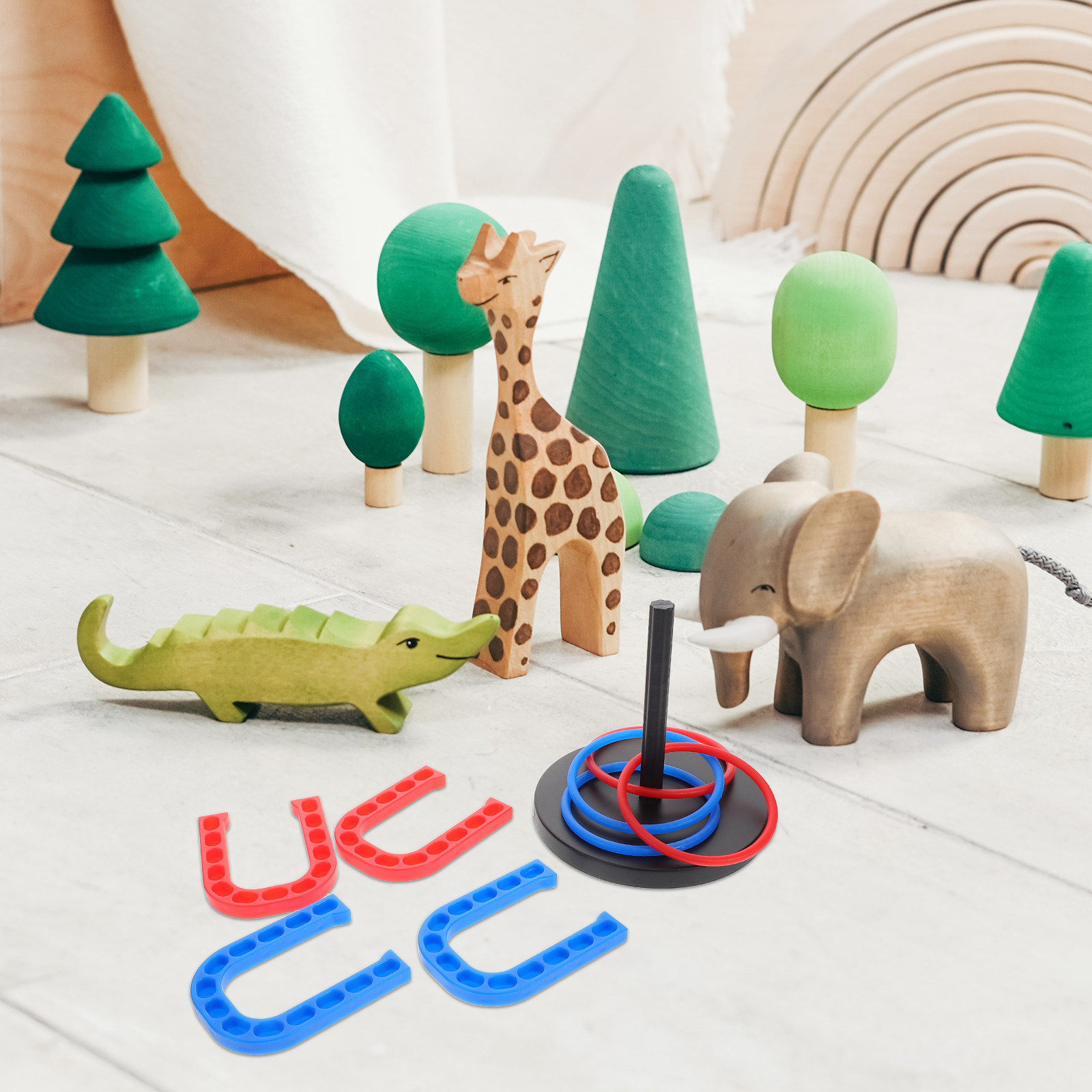 1Set Educational Horseshoe Gam - Horseshoe Game Set incelemesi ve fiyatı