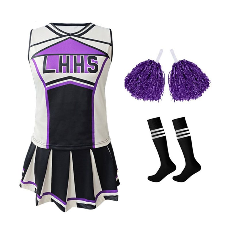 Women's Cheerleader Costume Un - Cheerleading Pom Pom incelemesi ve fiyatı