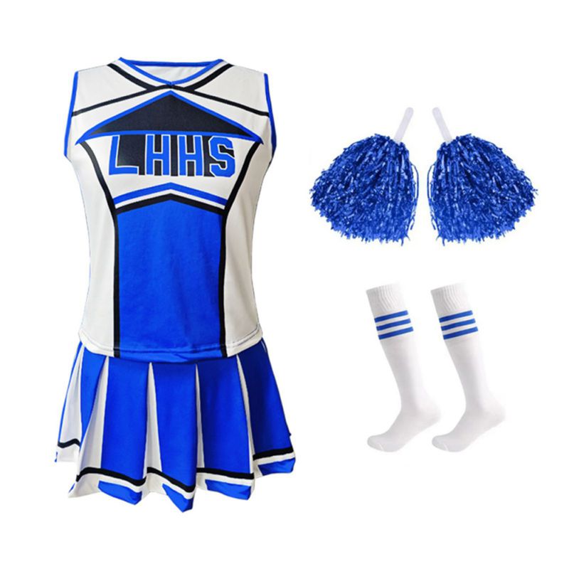 Women's Cheerleader Costume Un - Cheerleading Pom Pom incelemesi ve fiyatı