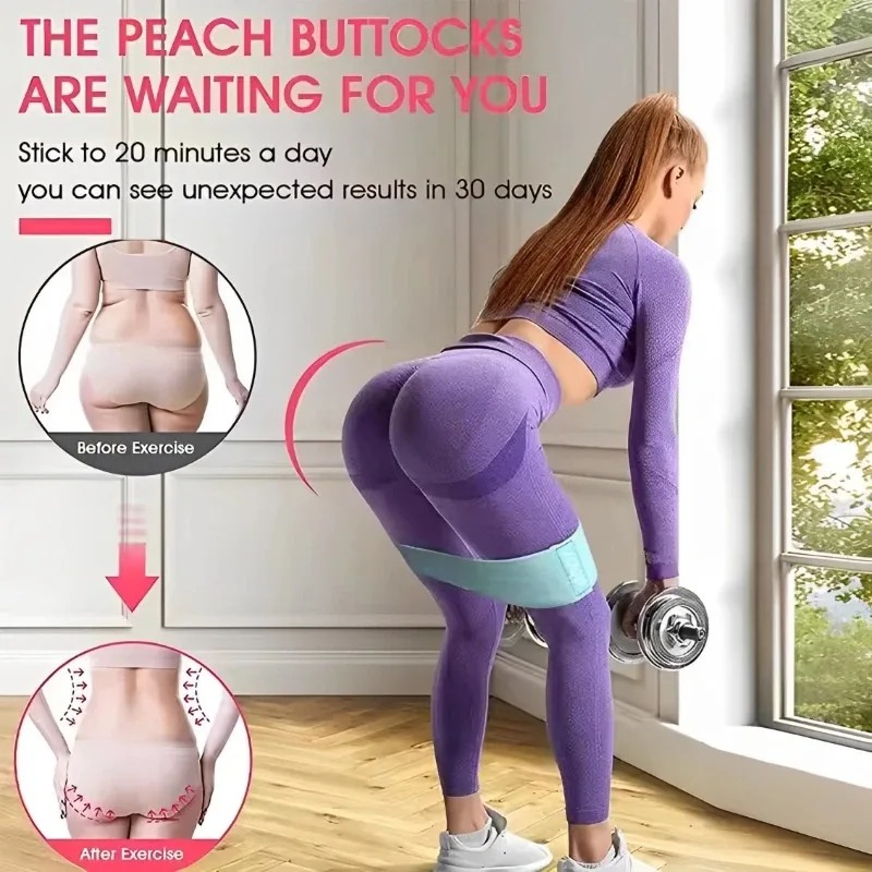 3Pcs Fabric Resistance Hip Boo - Sports Equipment Club incelemesi ve fiyatı