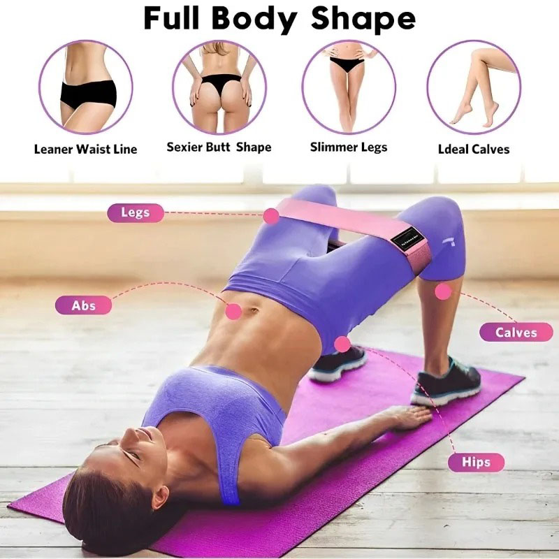 3Pcs Fabric Resistance Hip Boo - Sports Equipment Club incelemesi ve fiyatı