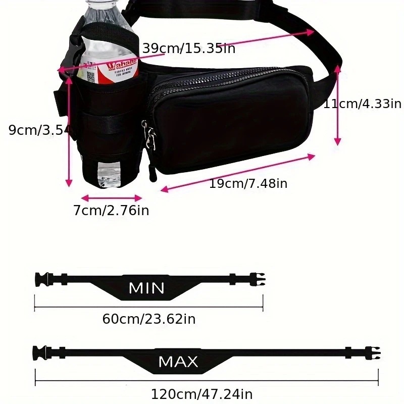 Travel Belt Bag – Simple Zippe - Xl Sports Equipment Bag incelemesi ve fiyatı