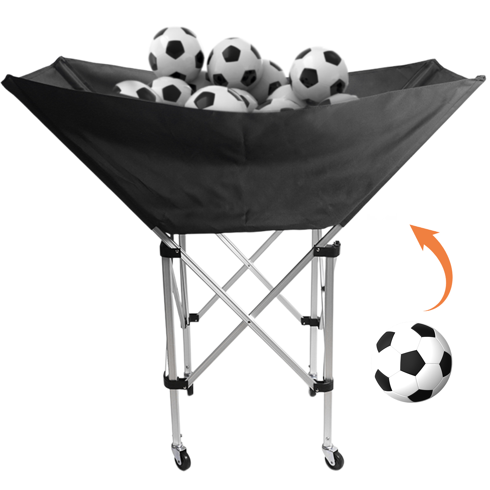 Collapsible Hammock Ball Cart  - Sports Equipment Organizer Garage incelemesi ve fiyatı