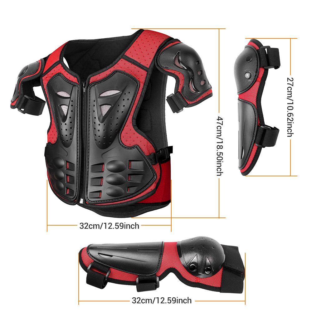 Children Armor Vest Back Prote - Sports Equipment 7 Year Old incelemesi ve fiyatı