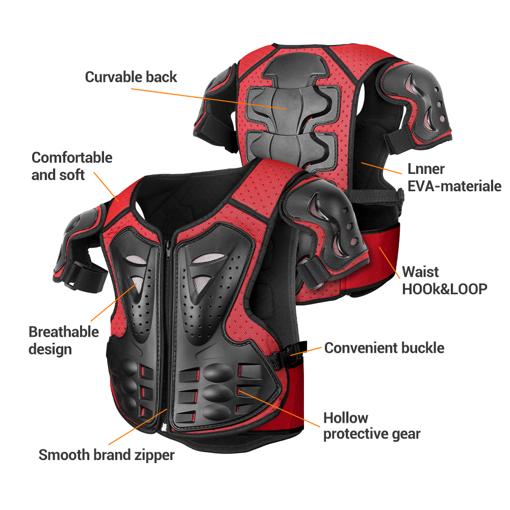Children Armor Vest Back Prote - Sports Equipment 7 Year Old incelemesi ve fiyatı