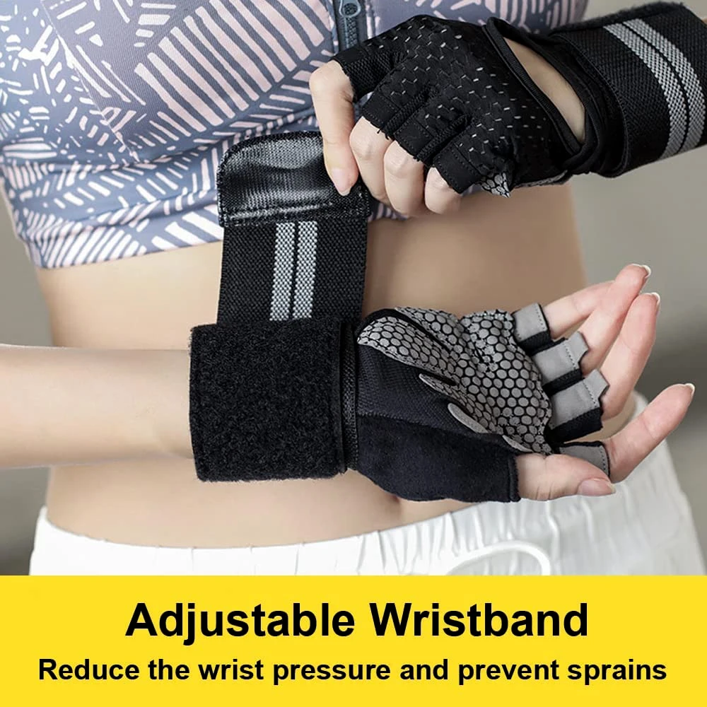 1Pair Half Finger Gym Fitness  - Sports Equipment Club incelemesi ve fiyatı