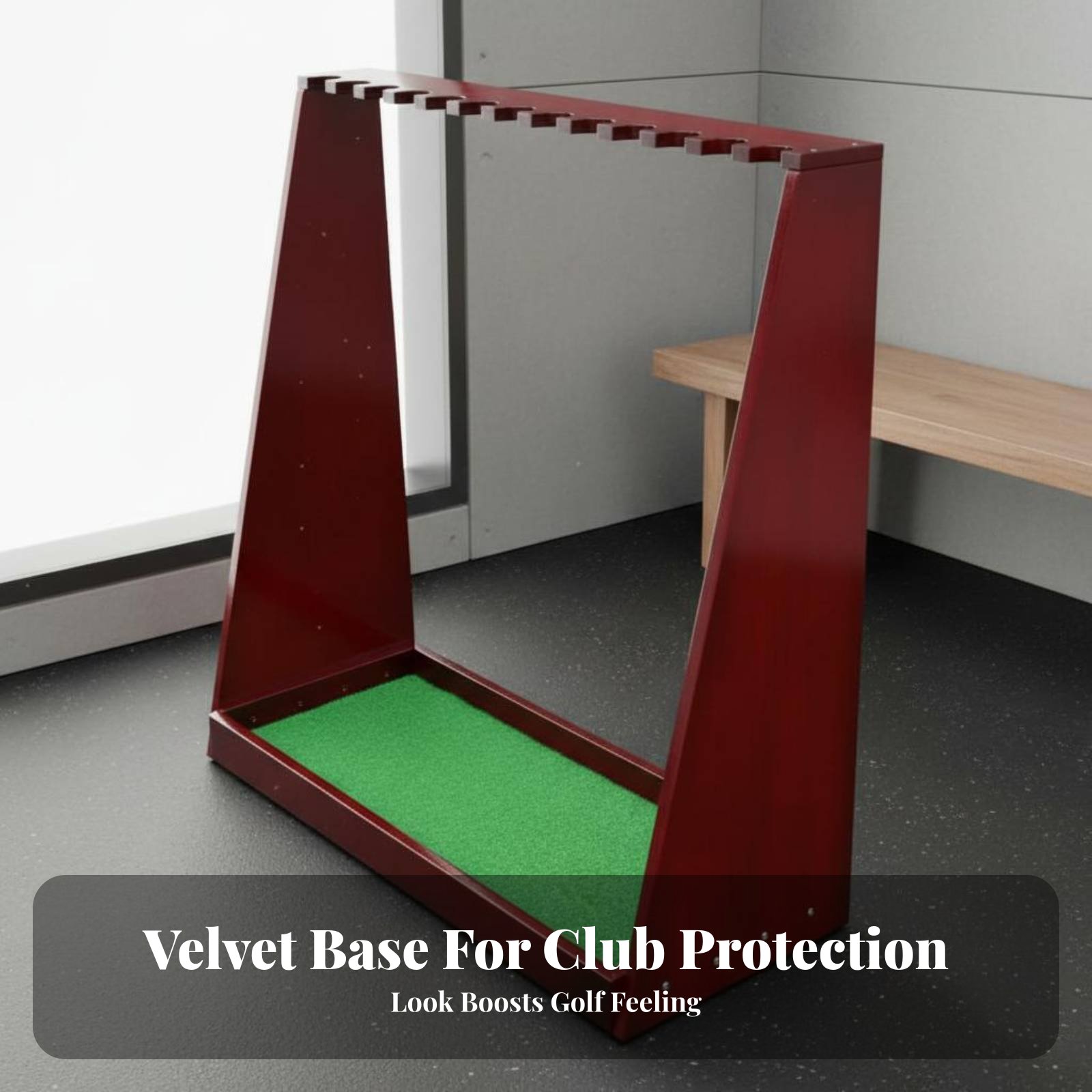 Premium Wood Sport Club Rack T - Sports Equipment Club incelemesi ve fiyatı
