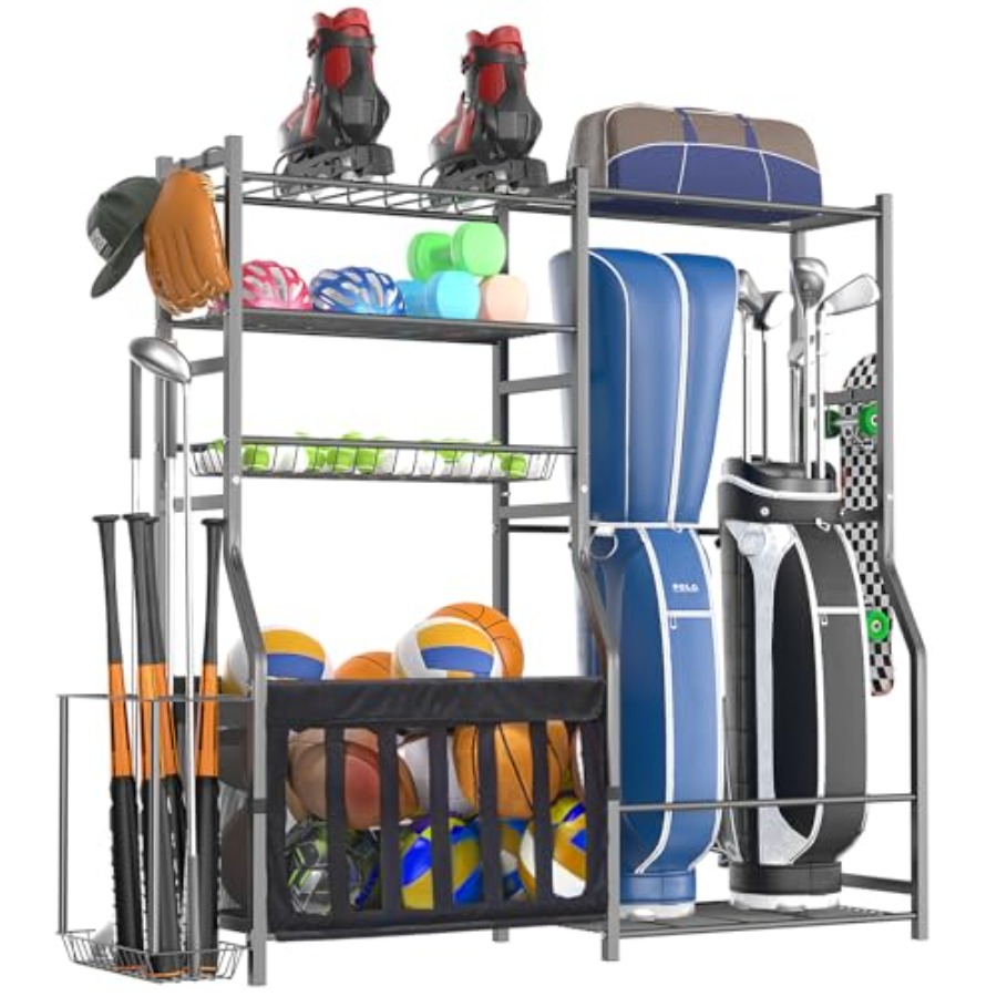 Heavy Duty Garage Sports Equip - Sports Equipment Organizer Garage incelemesi ve fiyatı